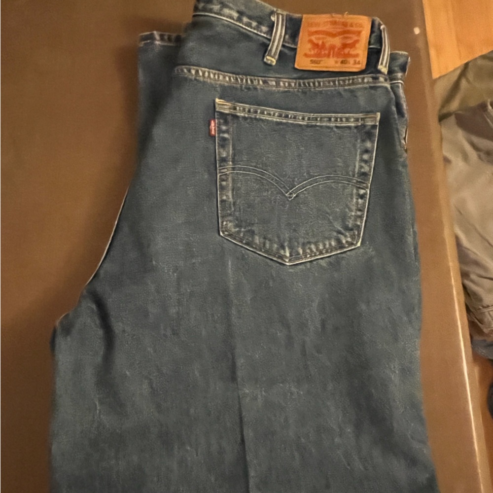 Levi’s 560 blue jeans size 40x34